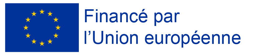 Logo de l'Europe avec mention Cofinancé par l'Union Européenne